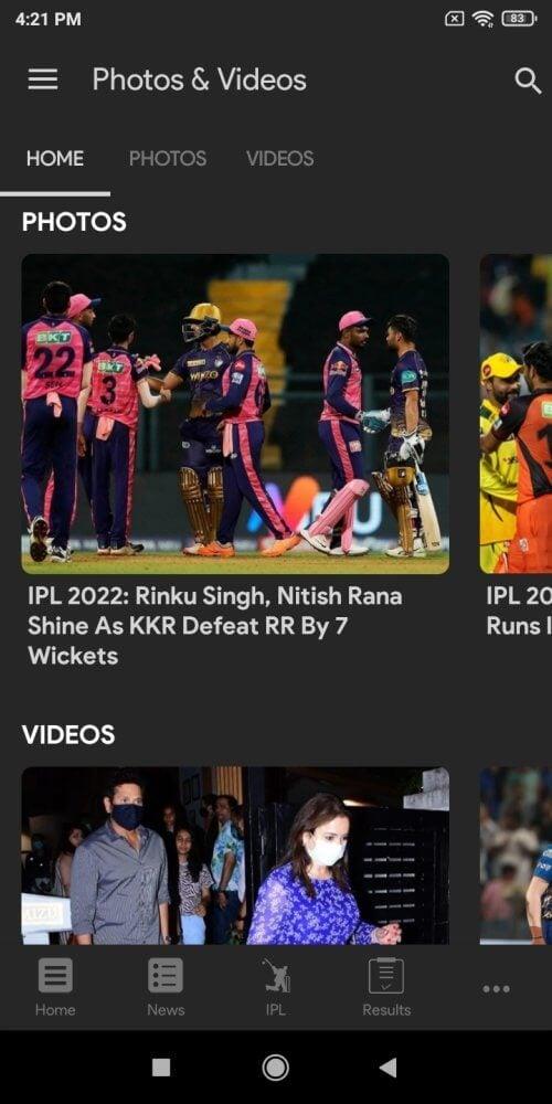 NDTV Cricket Screenshot4