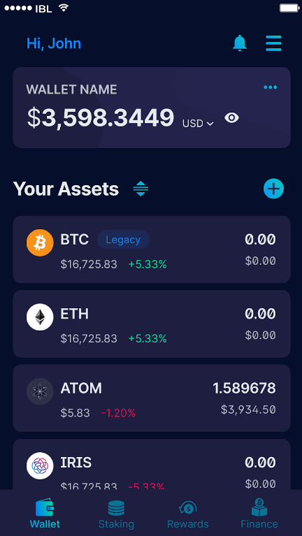 Moonstake Wallet Coin Staking Screenshot3