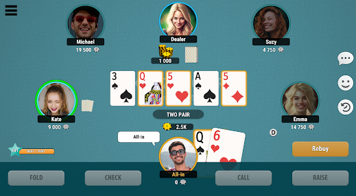 Kindza Poker Texas Holdem Screenshot2