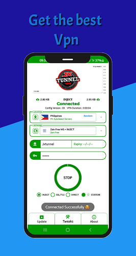 JX Tunnel VPN Screenshot1