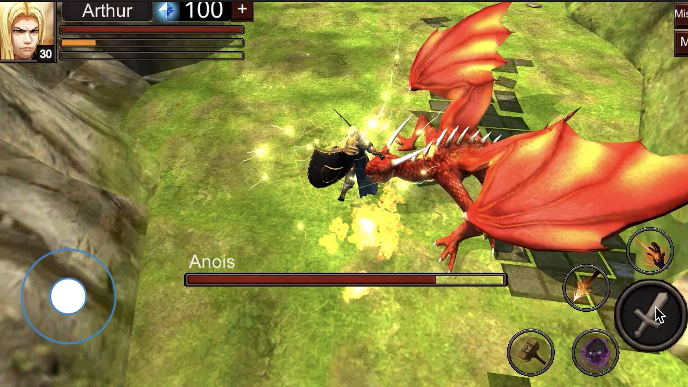 Dragon and Fire:Knight Rising Screenshot2