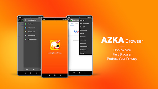 Azka VPN Browser - Buka Blokir Screenshot1