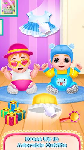 Twin Baby Care Game Screenshot1