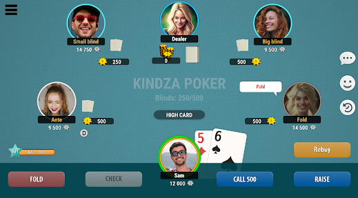 Kindza Poker Texas Holdem Screenshot3