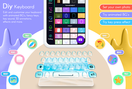 My Photo Keyboard With Themes Screenshot4