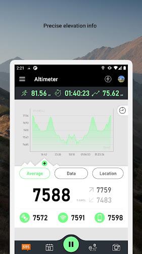 Altimeter Mountain GPS Tracker Screenshot3