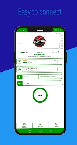 JX Tunnel VPN Screenshot2