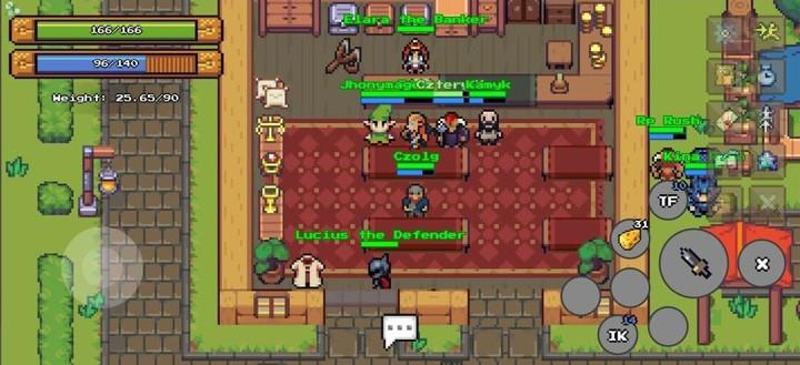 Definya: 2D Open-World MMORPG Screenshot1