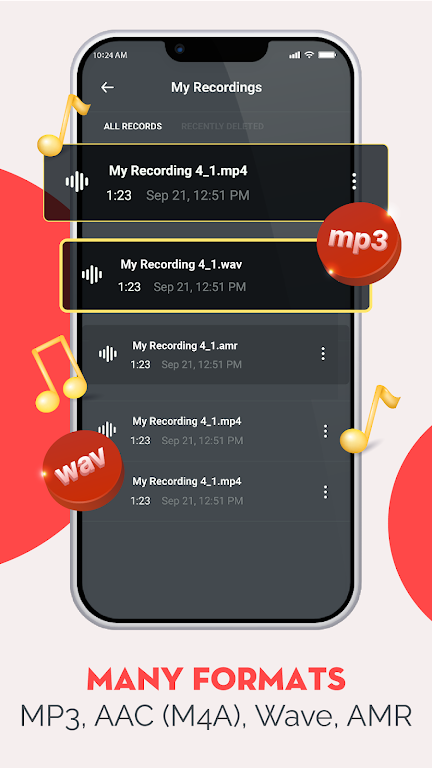 Voice Recorder: Máy Ghi Âm MP3 Screenshot5