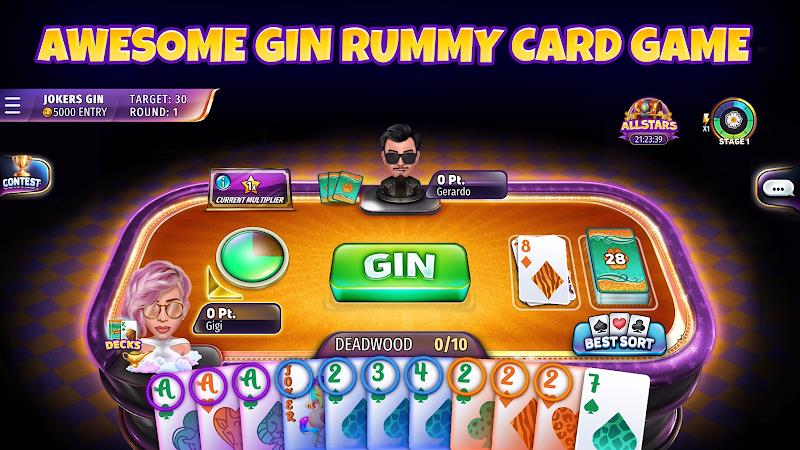 Gin Rummy Stars - Card Game Screenshot16