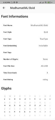 Bangla Fonts Screenshot4