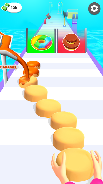 Roti tumpukan: Kue Game Screenshot2