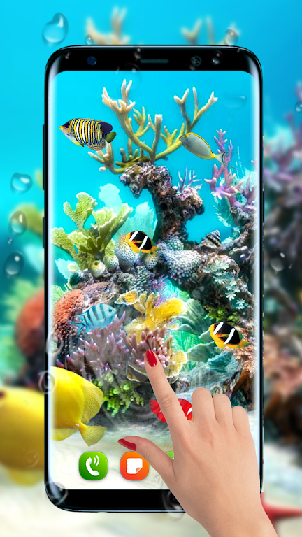 Aquarium fish live wallpapers Screenshot1