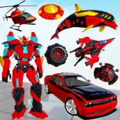 Dolphin Robot Car Transform APK