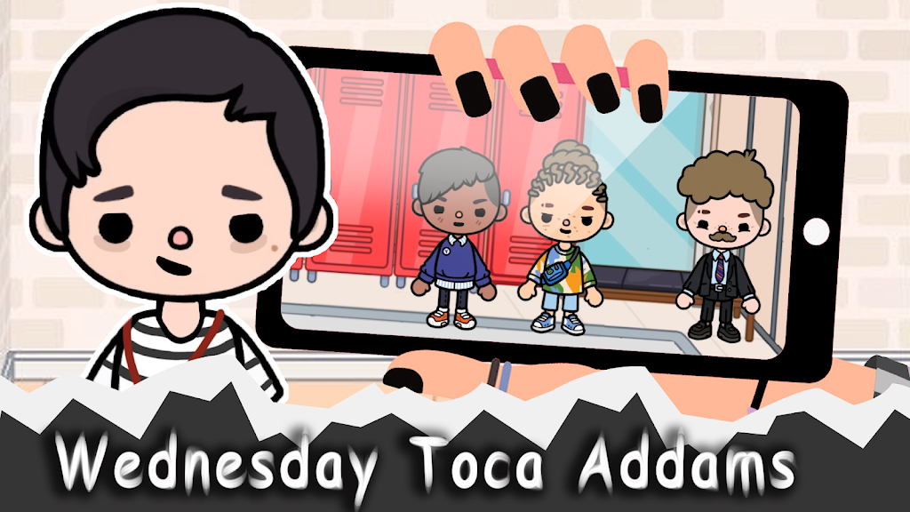 Wednesday toca addams boca Screenshot3