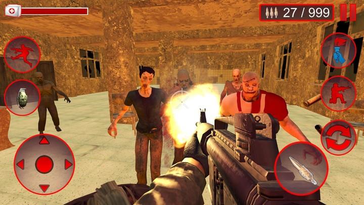 Zombie Hunter 3D Shooting Game Screenshot1