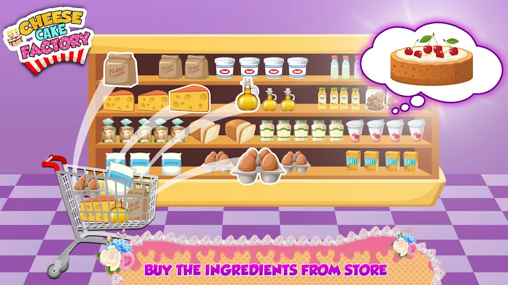 Game pabrik pembuat kue Screenshot1