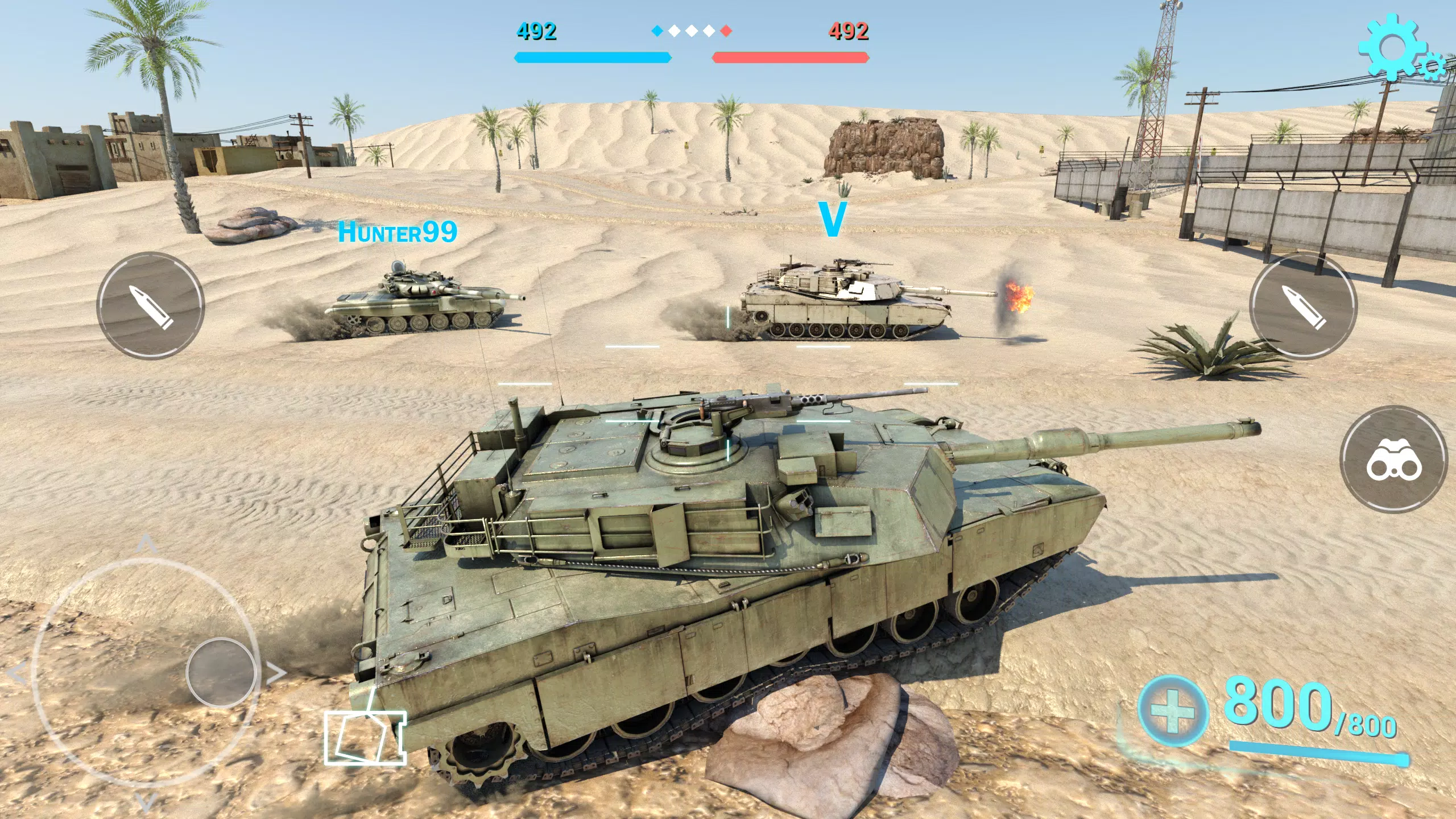 Tanks Battlefield: PvP Battle Free & Latest Android APK Download - 51wma