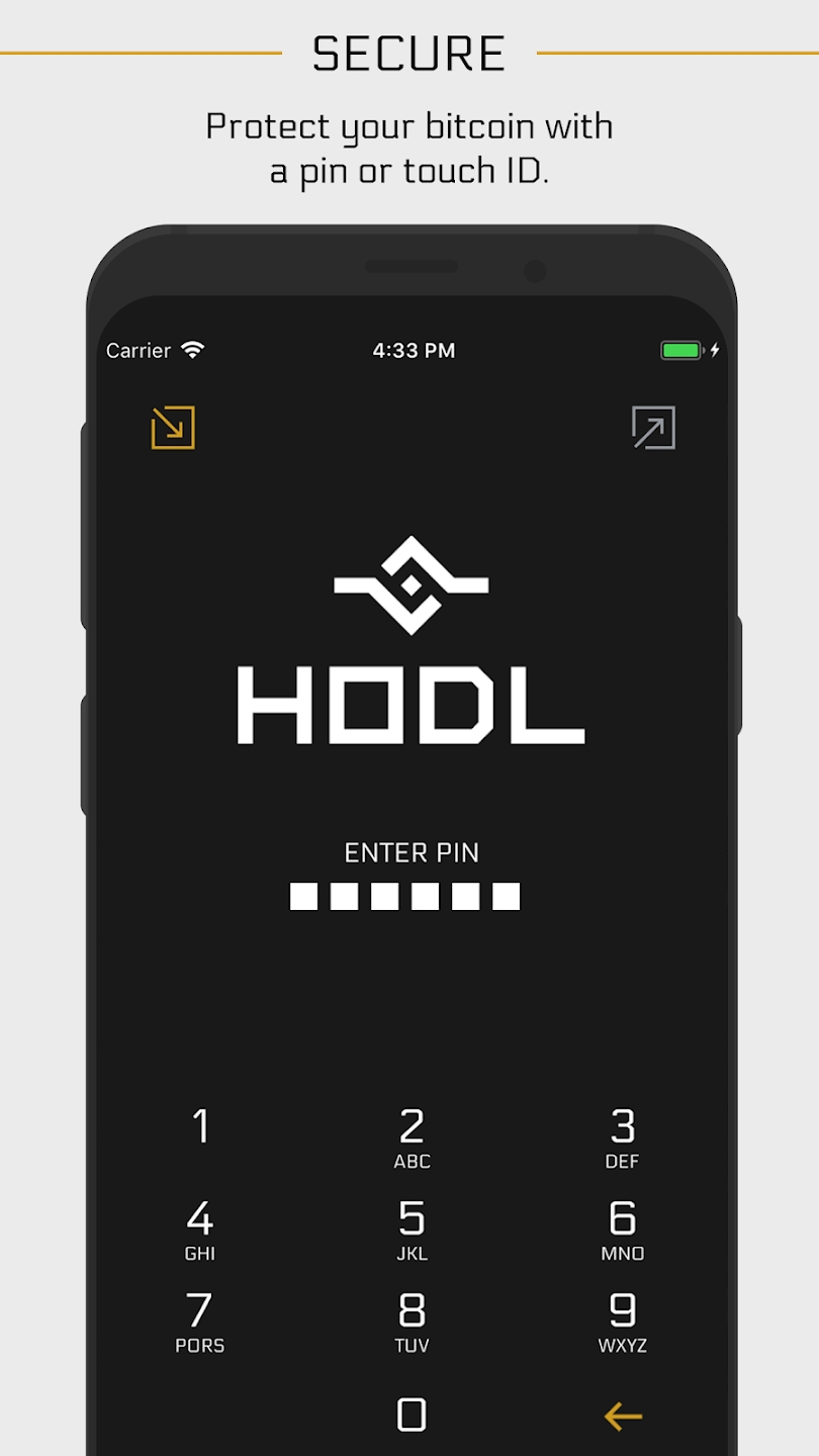 HODL Wallet Screenshot1