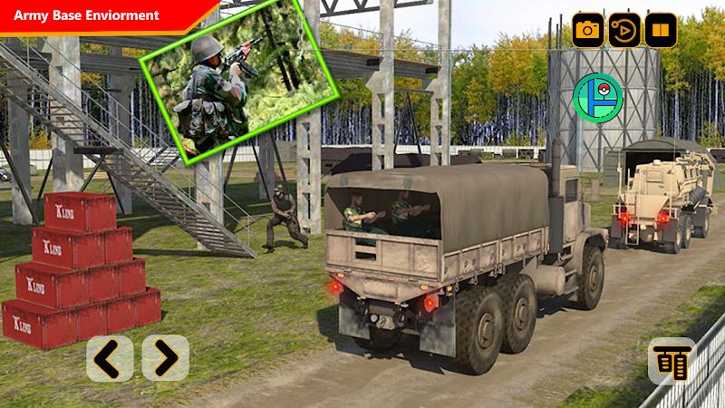 Army Truck Game: Offroad Games Screenshot8