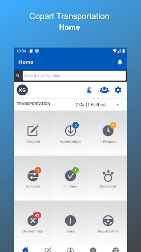 Copart Transportation Screenshot2