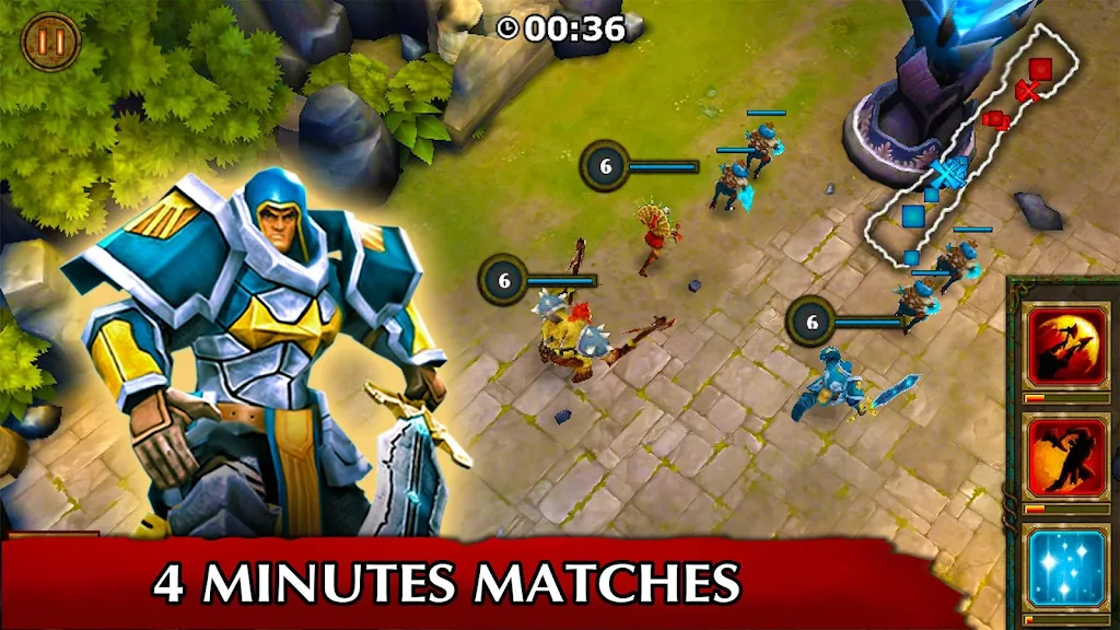 Legendary Heroes MOBA Offline Screenshot3