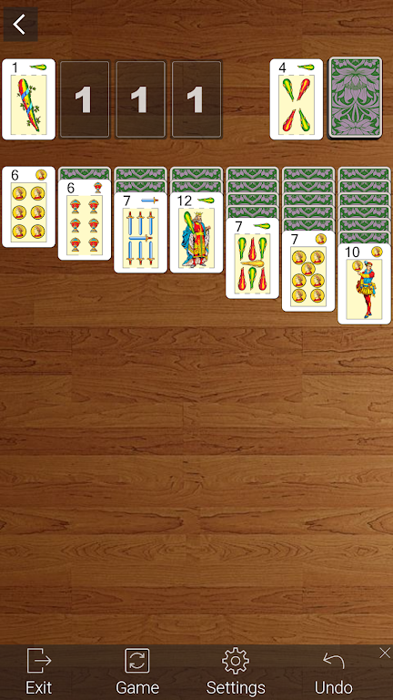 Solitaire Spanish pack Screenshot3