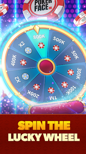 Poker Face Texas Holdem Poker Screenshot1