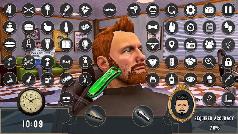 Barber Shop Hair Cutting Games Screenshot1