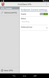 FortiClient VPN Screenshot6