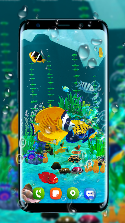 Aquarium fish live wallpapers Screenshot2