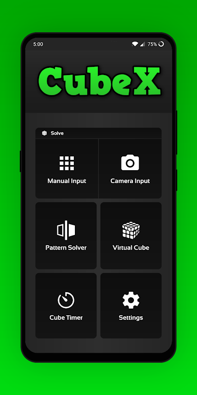 CubeX - Solver, Timer, 3D Cube Screenshot3