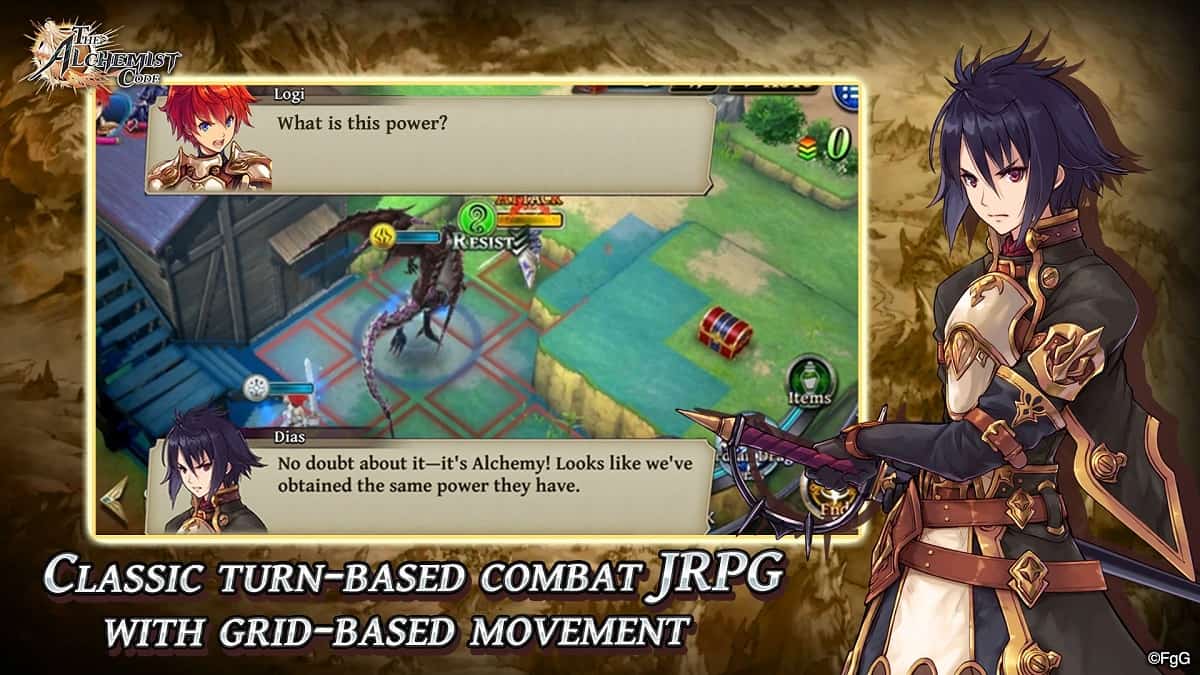 THE ALCHEMIST CODE Screenshot1