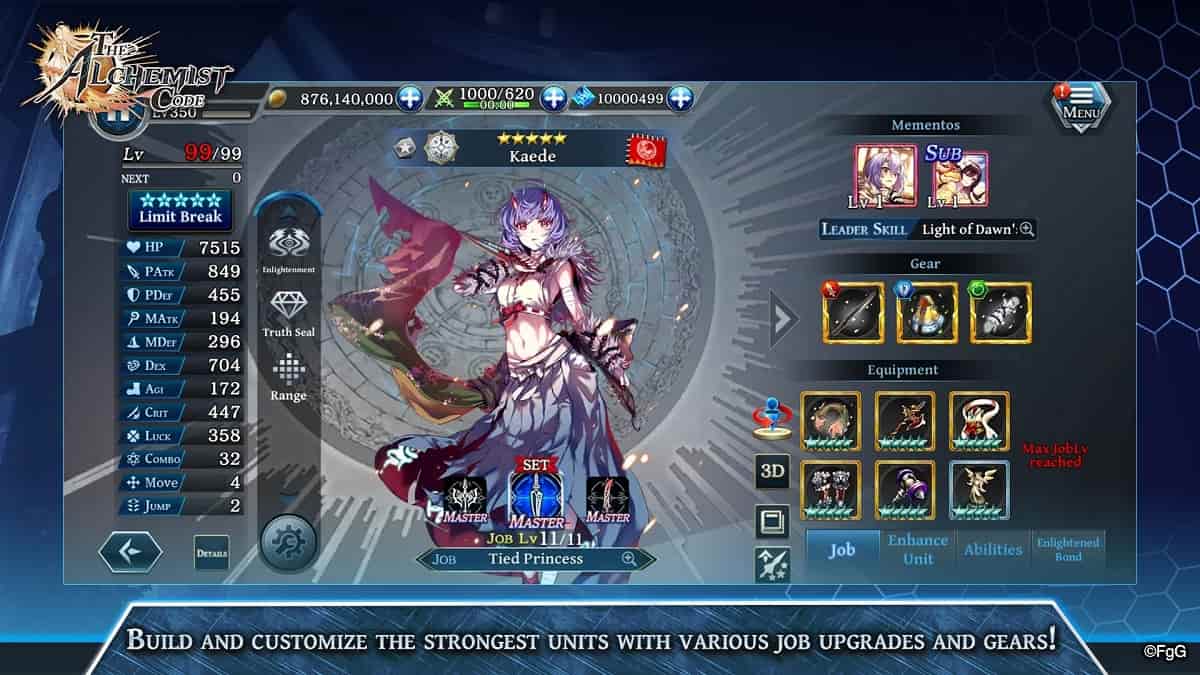 THE ALCHEMIST CODE Screenshot3