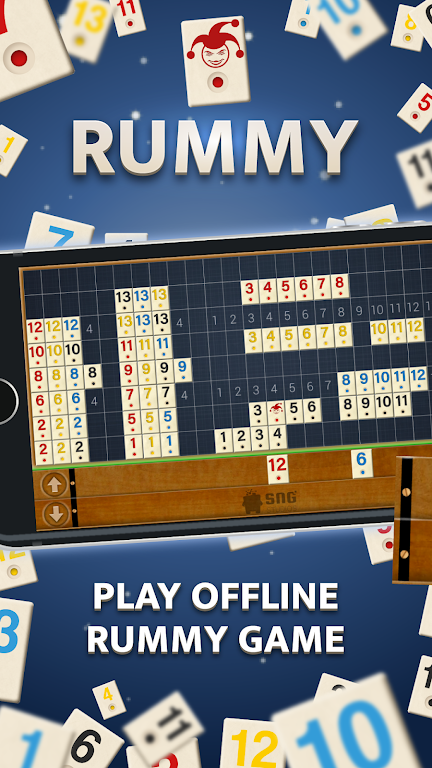 Rummy - Offline Board Game Screenshot3