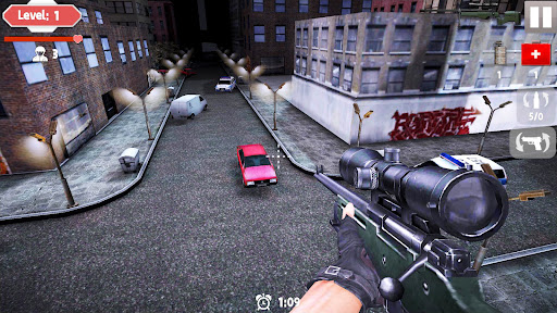 Sniper Shoot War 3D Screenshot1