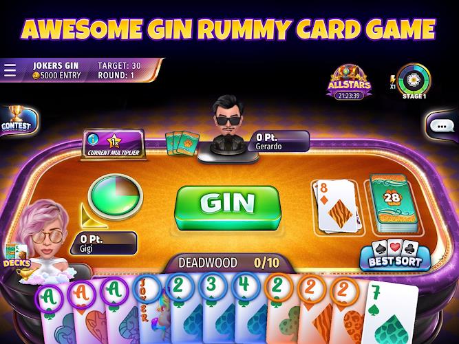 Gin Rummy Stars - Card Game Screenshot11