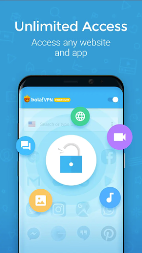 Hola VPN & Websites Unblocker Screenshot2