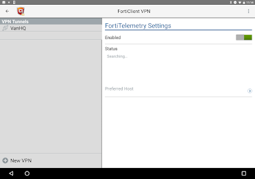 FortiClient VPN Screenshot10