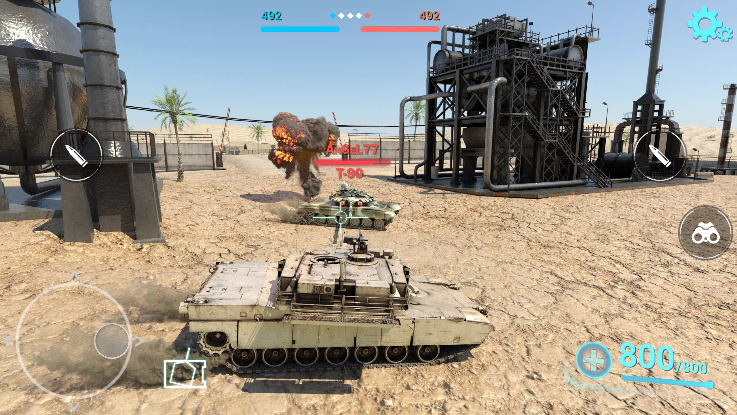 Tanks Battlefield: PvP Battle Free & Latest Android APK Download - 51wma