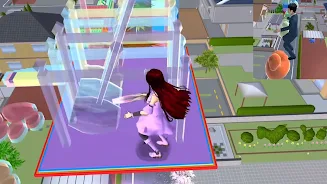 Anime Girl Parkour Chase 3D Screenshot3