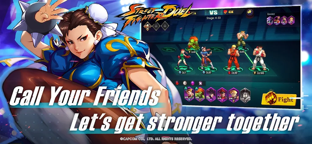 Street Fighter Duel - Idle RPG Screenshot2