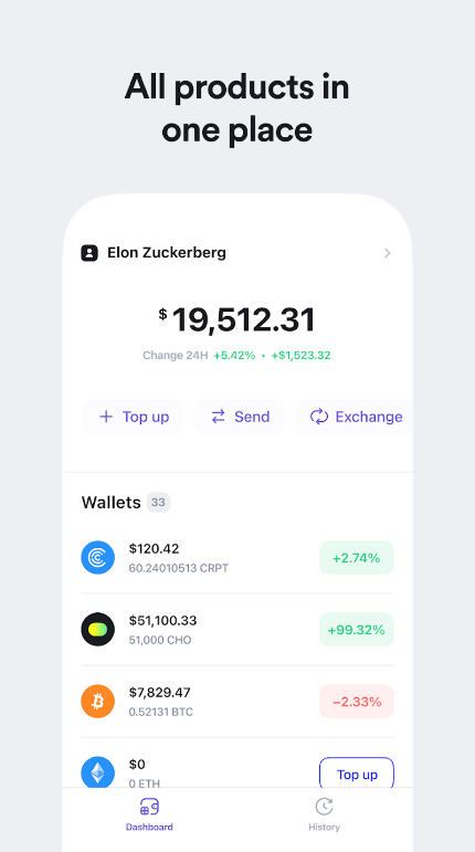 SPACE iZ Wallet Screenshot4