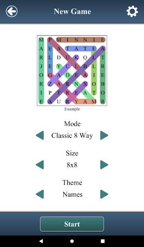 Word Search - online game Screenshot1