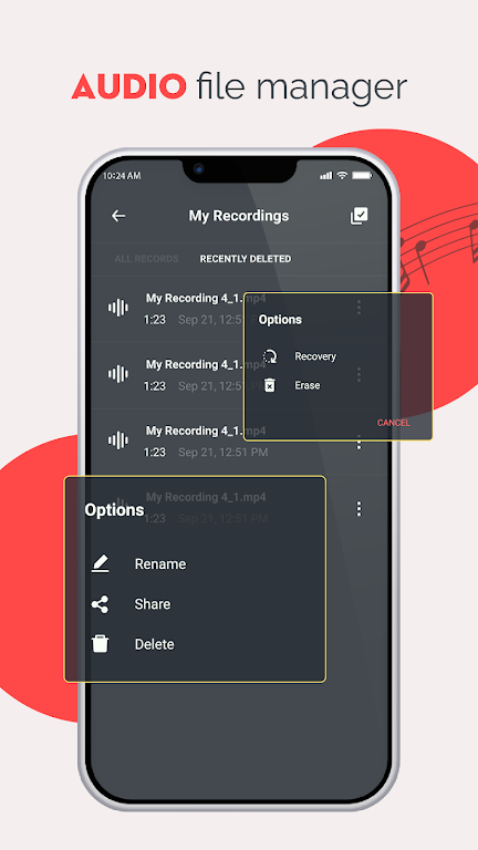 Voice Recorder: Máy Ghi Âm MP3 Screenshot6