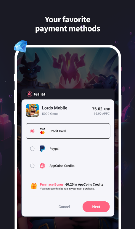 AppCoins Wallet Screenshot4