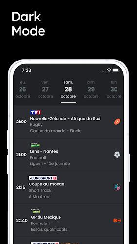 Programme TV Sportif & alertes Screenshot8