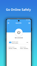 Union VPN - Secure VPN Proxy Screenshot1