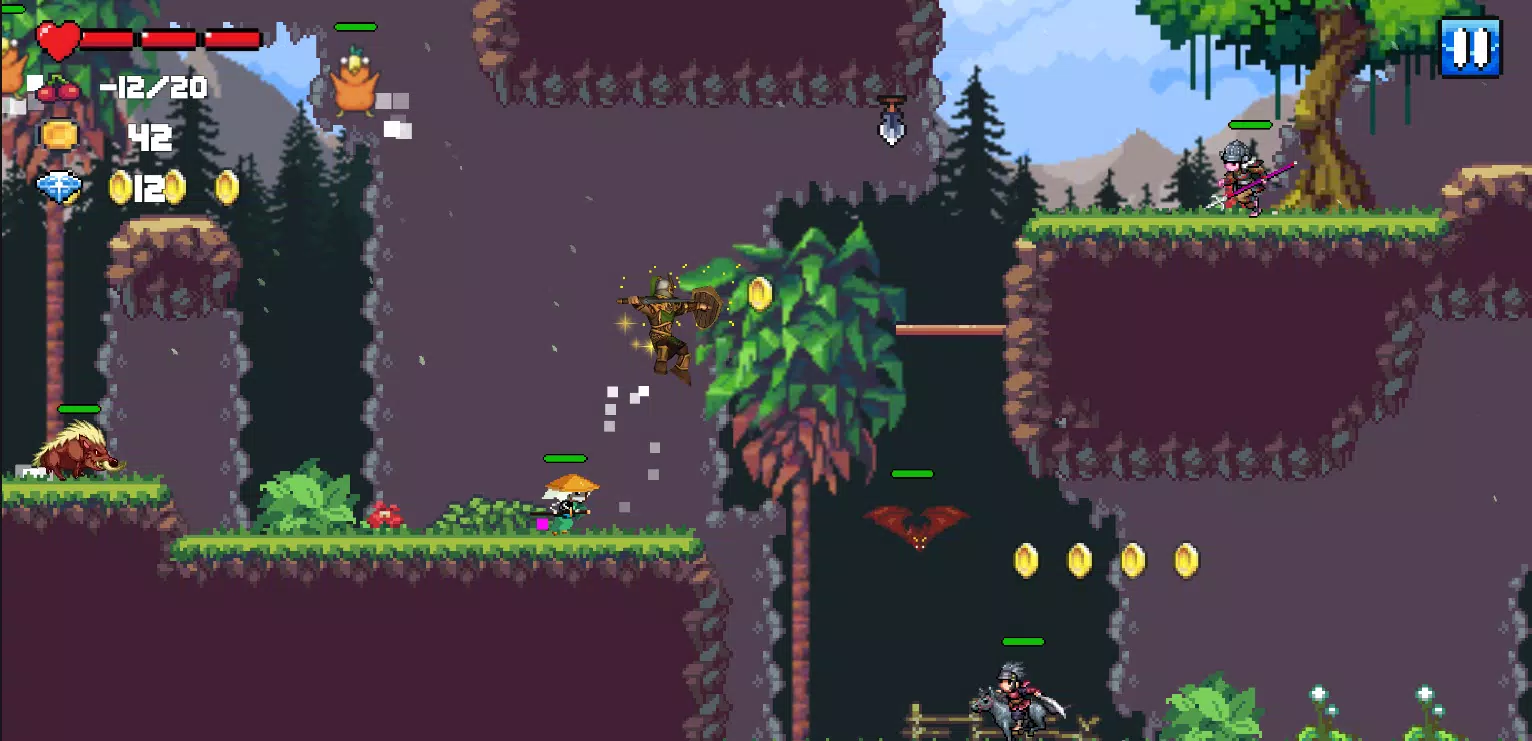 Cherry Knight :2D đi cảnh Screenshot4