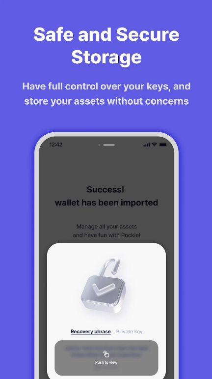 Pockie Wallet Screenshot4